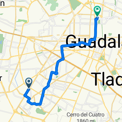 De Avenida De La Calma a Juan Antonio de la Fuente