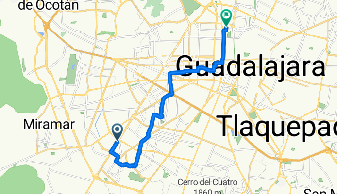 De Avenida De La Calma a Juan Antonio de la Fuente