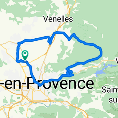 Chemin du Puy du Roy, Aix-en-Provence à Chemin du Puy du Roy, Aix-en-Provence