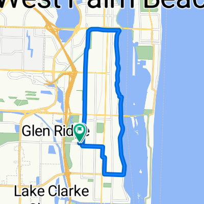 Summit Blvd, West Palm Beach to Summit Blvd, West Palm Beach