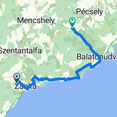 Zánka - András utca, Vászoly