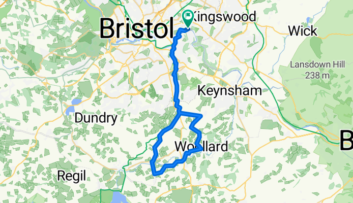 Monarch's Way, Bristol to Monarch's Way, Bristol