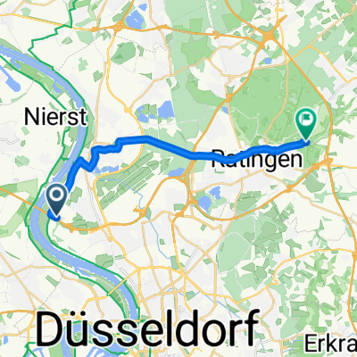 Lotzweg, Düsseldorf nach Auermühle, Ratingen