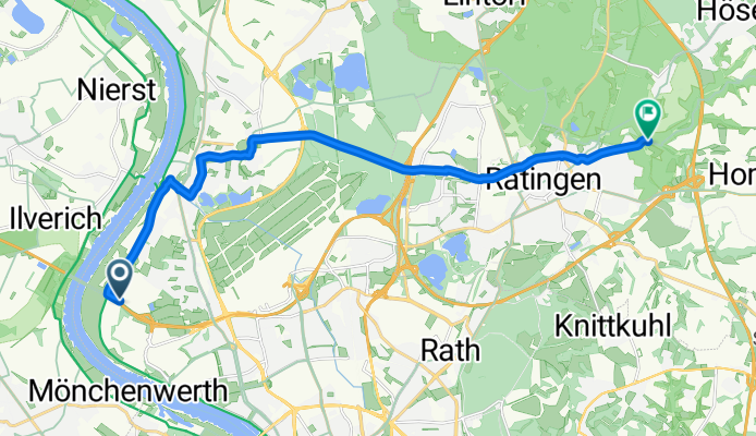 Lotzweg, Düsseldorf nach Auermühle, Ratingen