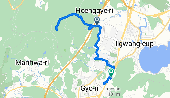 삼성리, 부산광역시에서 삼성리, 부산광역시까지