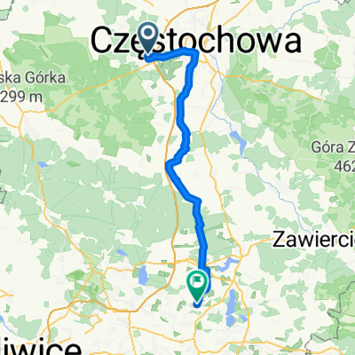 Długa Łojki do Gródkowska Psary
