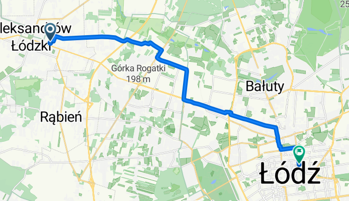 Moderate route
