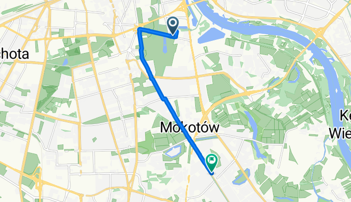 Myśliwiecka, Warschau nach Jana III Sobieskiego, Warschau