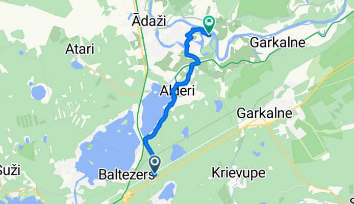 From Garkalnes pagasts to Ādažu pagasts