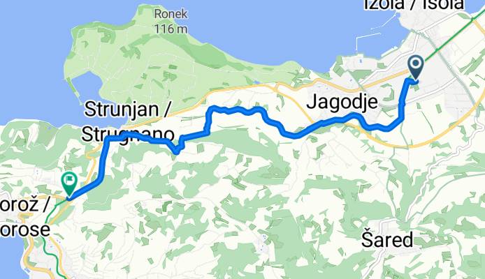 Južna cesta nach Koprska cesta