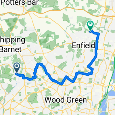 Smooth route to Elsyng House