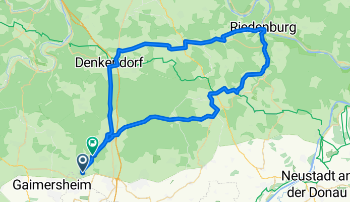 RR Tour 🌞🥵 nach Riedenburg Altmannstein zum Biergarten ☀️ Högnerhäusl 16.8.2025