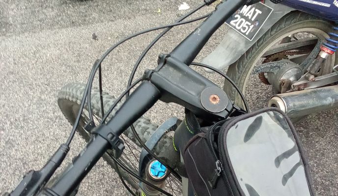 Photo 1 of the Bikemap route "Tabika Kemas Jambatan Duyong to Lorong Jalan Kandang"