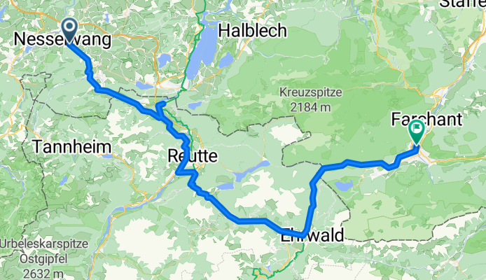 Nesselwang - Garmisch-Partenkirchen
