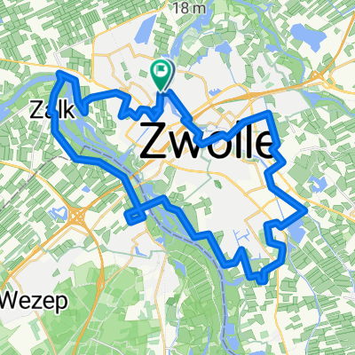Twistvlietweg, Zwolle naar Twistvlietweg, Zwolle