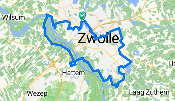 Twistvlietweg, Zwolle naar Twistvlietweg, Zwolle