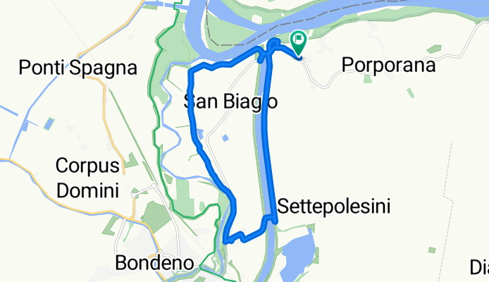 Via Provinciale Salvatonica to Via Provinciale Salvatonica