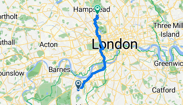 Combemartin Road nach Haverstock Hill