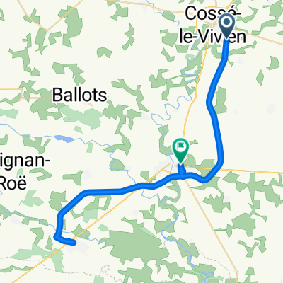 De Route de Cosmes à Rue Alain Gerbault