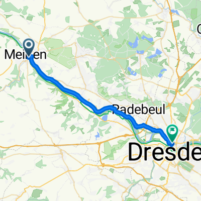 Von Meißen bis Dresden