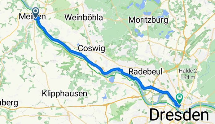 Von Meißen bis Dresden