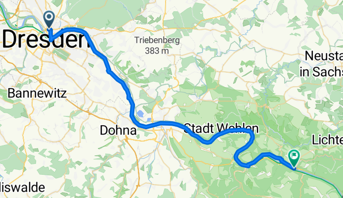 Von Dresden bis Bad Schandau