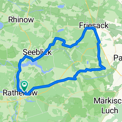 Route in Rathenow