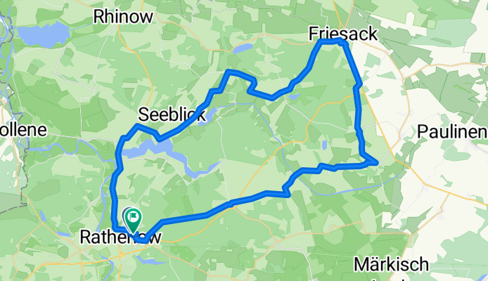 Route in Rathenow
