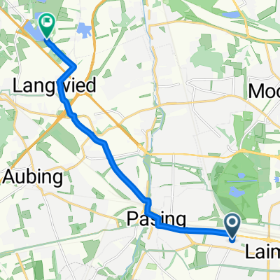 Reutterstraße, München nach Aubing-Lochhausen-Langwied, München