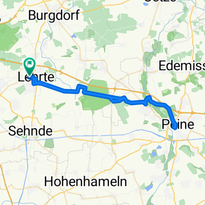 Lehrte - Peine - Lehrte