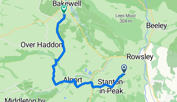 Pilhough Lane to Butts Road
