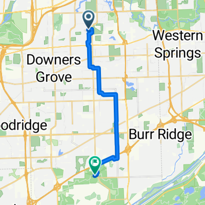 Route to Waterfall Glen