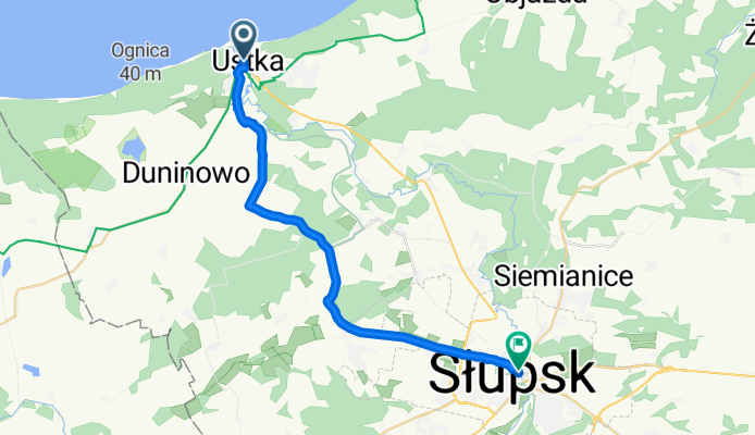 Czerwonych Kosynierów, Ustka do M Mostnika, Słupsk