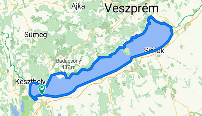 Balaton-kör Balatonberényből