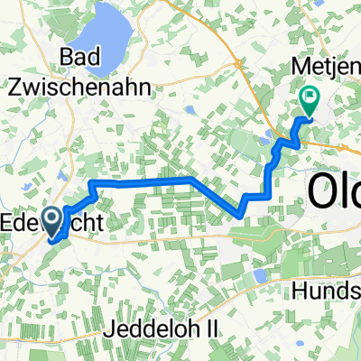 Holljestraße, Edewecht nach August-Hinrichs-Straße, Bad Zwischenahn