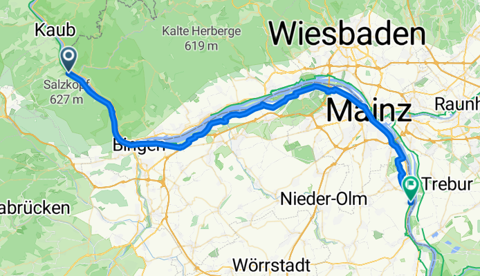 Oberdiebach - Nackenheim