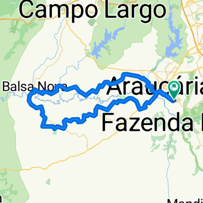 Route in Araucária