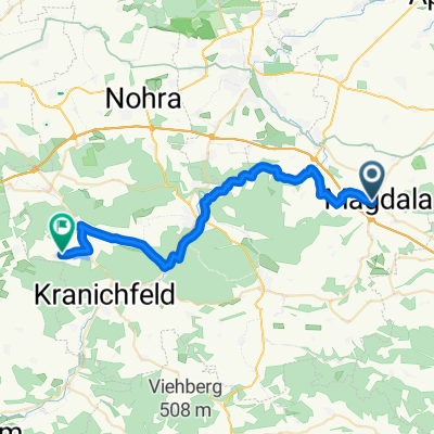 Lohmaer Straße, Magdala nach Im Dorfe, Hohenfelden