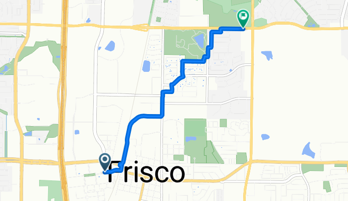 Frisco Square Blvd, Frisco to Preston Rd, Frisco