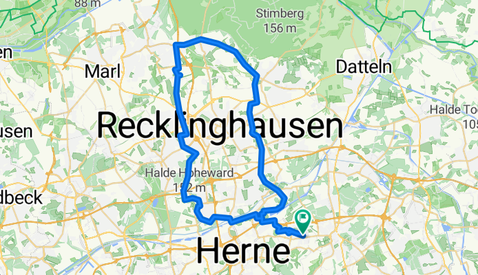 Route in Herne