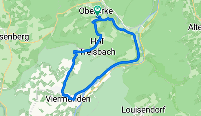 Frankenberg und zurück