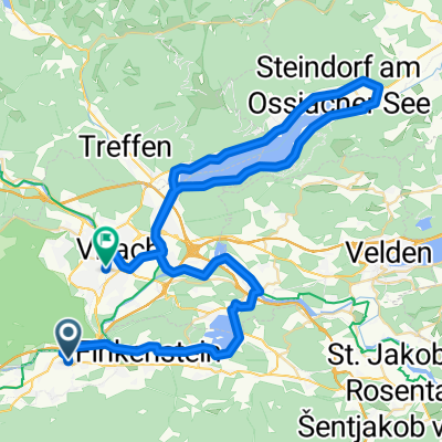 Fürnitz - Faaker See - Ossiacher See - Villach West-Bahnhof