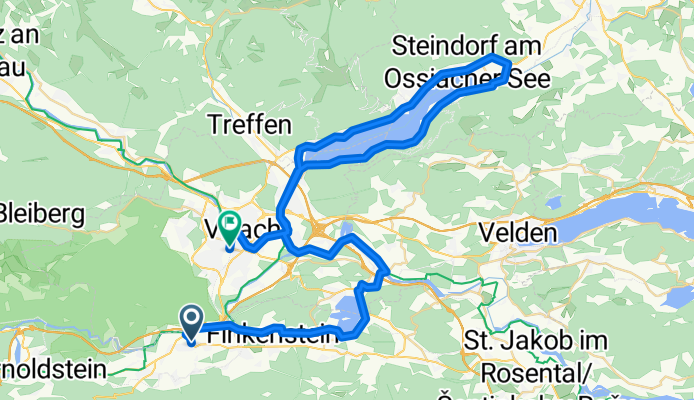 Fürnitz - Faaker See - Ossiacher See - Villach West-Bahnhof