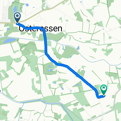 Justus-von-Liebig-Straße, Essen (Oldenburg) nach Hammoor, Essen (Oldenburg)