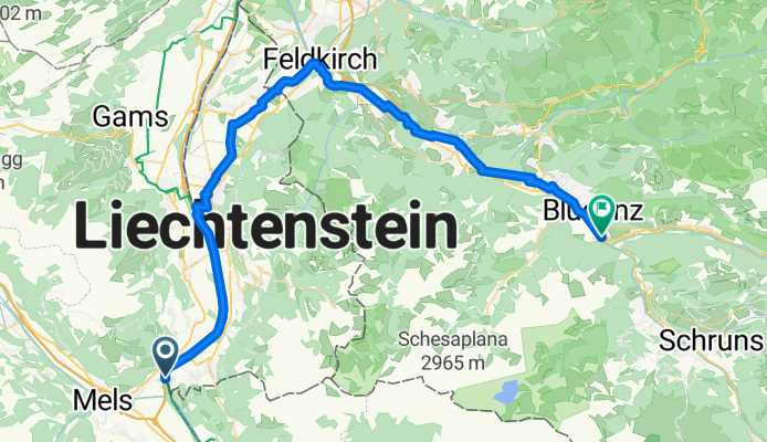 Sargans - Bludenz