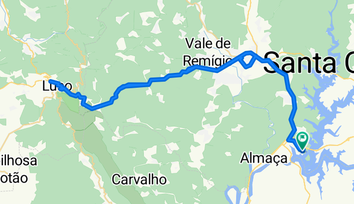 Rua Cêra, Almaça a Rua Cêra, Almaça