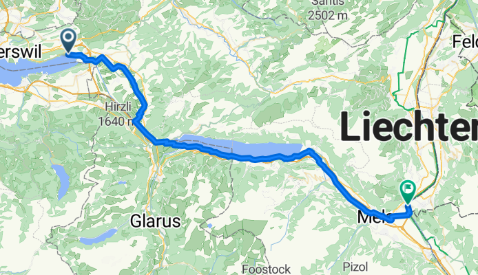 Schmerikon - Sargans