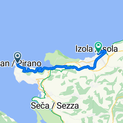 Ulica IX. korpusa nach Trg republike