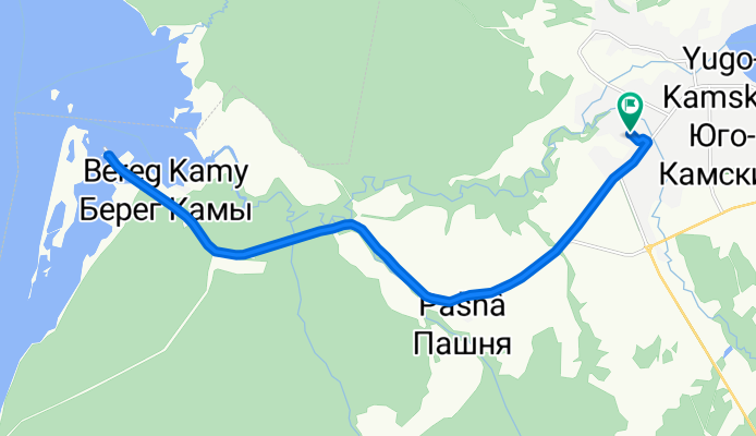 улица Мира, Юго-Камский до улица Мира, Юго-Камский