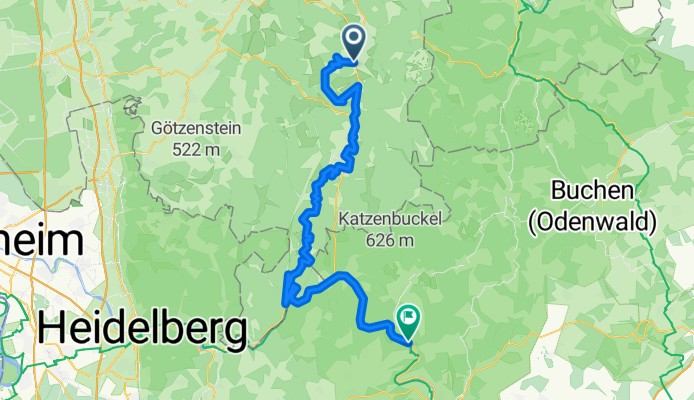 Erbach im Odenwald - Neckargerach